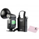 Godox WITSTRO ad360ii-n TTL 360 W GN80 Leistungsstark 2.4 G Wireless X-System Speedlite Flash Light + 4500 mAh PB960 Lithium-Akku + Bare Leuchtmittel 360 W Tube Flash + ad-s15 verstellbar Abdeckung für Nikon Kamera-09